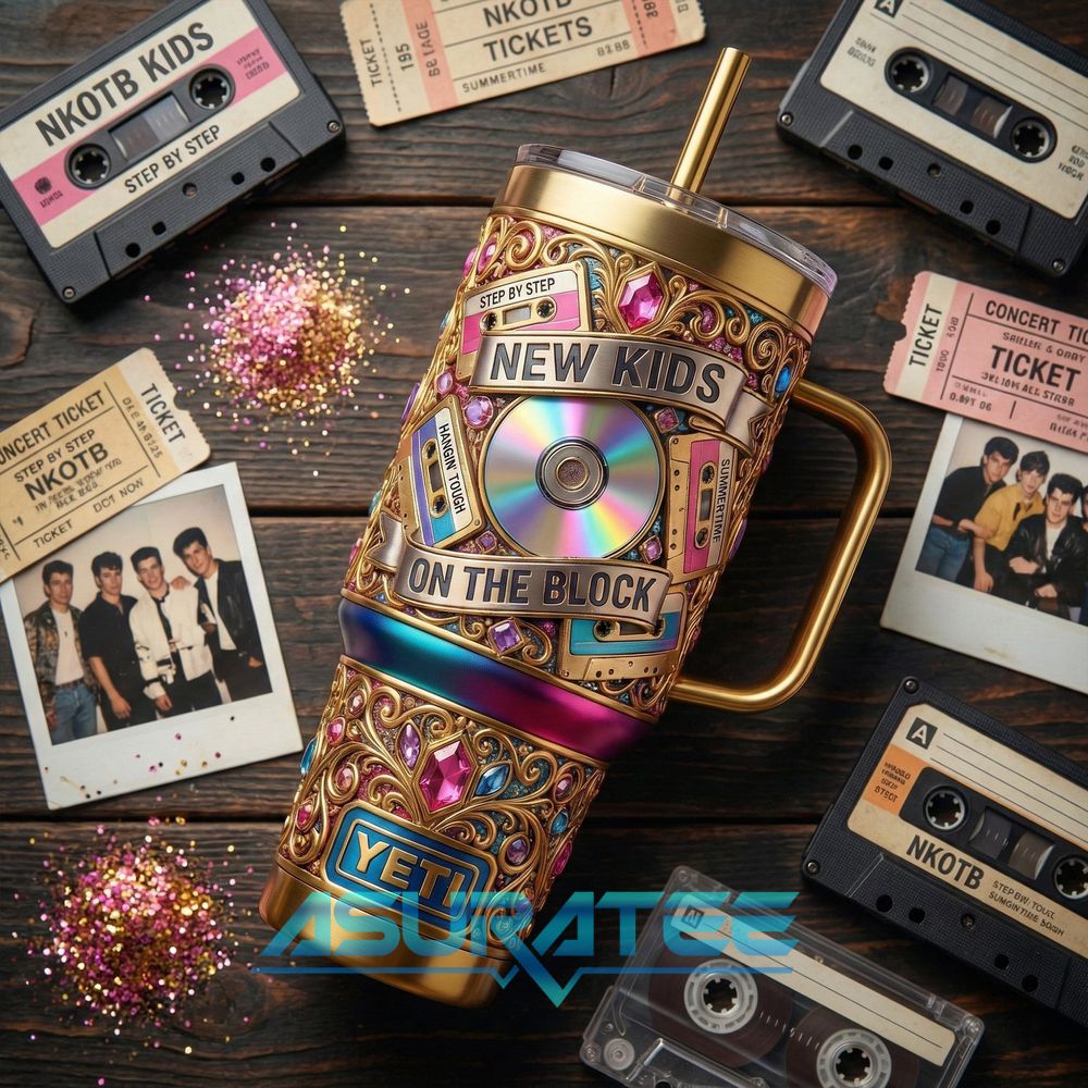 New Kids on the Block Step By Step YETI Tumbler 2026