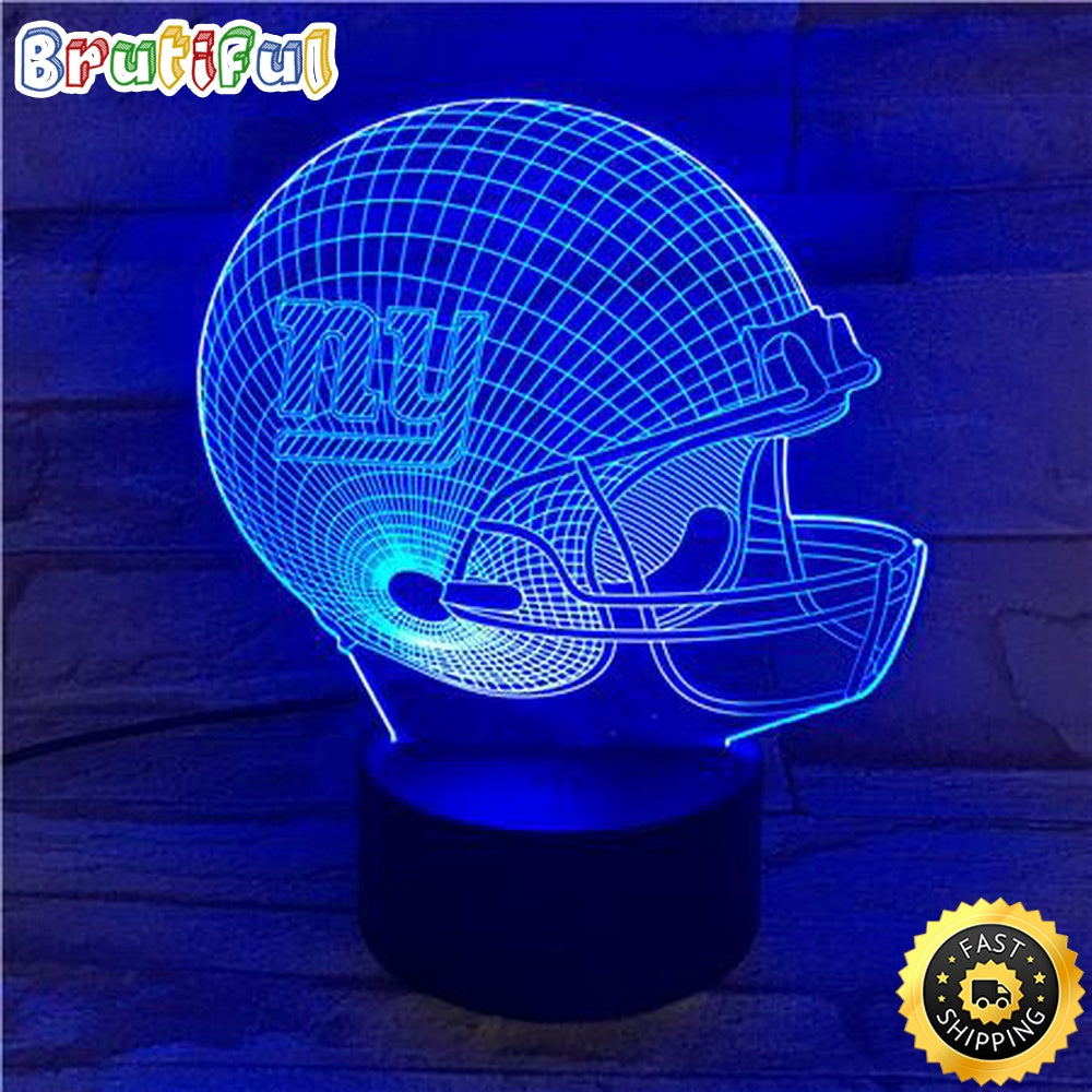 New York Giants Night Light 3D Illusion LED Lamp