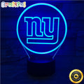 New York Giants Night Light Sports 3D Illusion LED Lamp