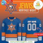 New York Islanders Jewish Heritage Night Hockey Jersey