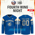 New York Islanders x Fourth Wing Night 2026 Hockey Jersey