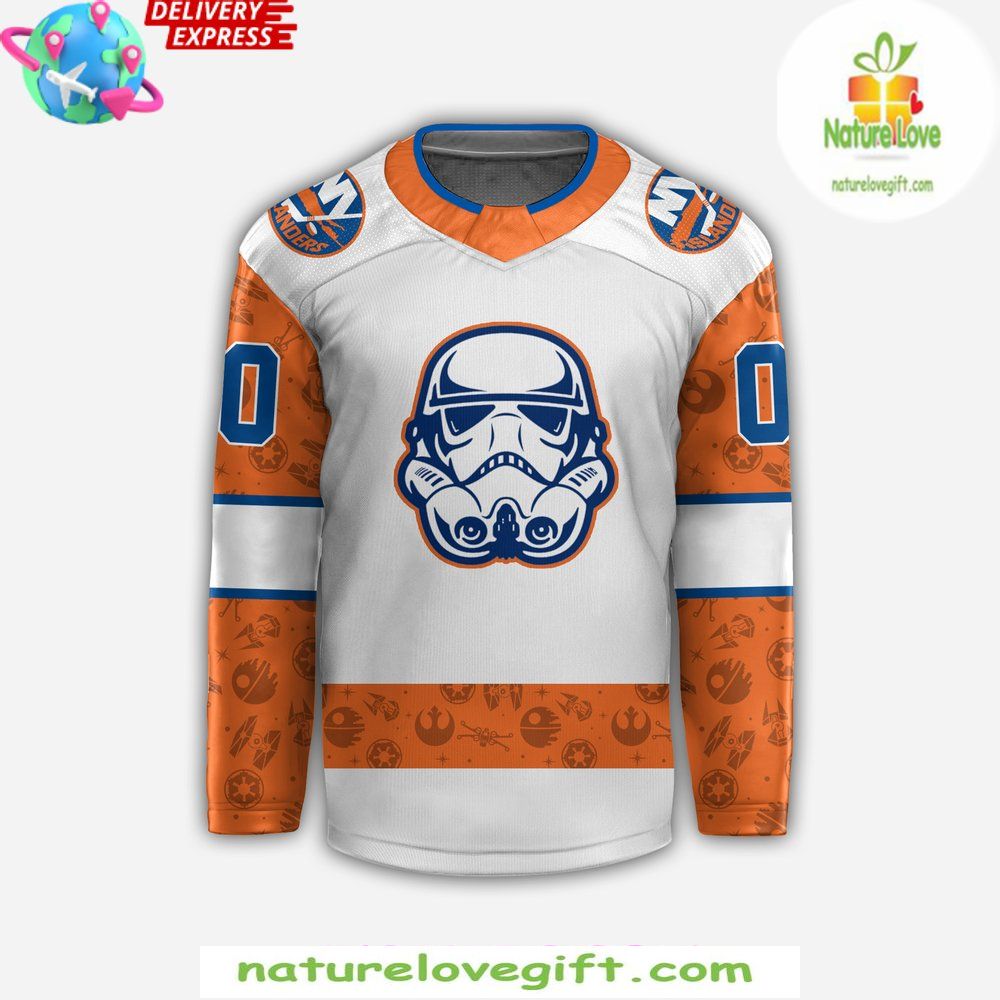 New York Islanders Star Wars Night 2026 Hockey Jersey Custom
