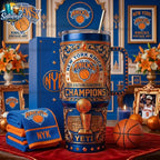 New York Knicks 2026 Eastern Conference Champions With Handle Tumbler