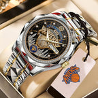 New York Knicks NBA 2026 NBA Finals Champions Alloy Luxury Quartz Watch – TMTHU6942