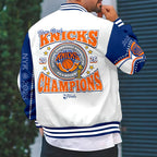 New York Knicks 2026 NBA Finals Champions Varsity Jacket – HOATT18863