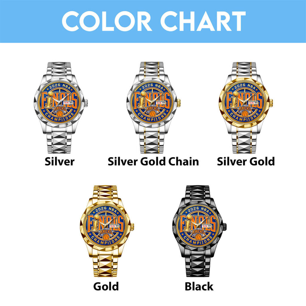 New York Knicks Alloy Luxury Quartz Watch - HOATT19474