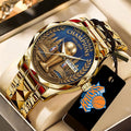 New York Knicks NBA Finals Champions 2026 Alloy Luxury Quartz Watch – TANTN23630