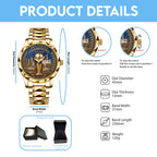 New York Knicks NBA Finals Champions 2026 Alloy Luxury Quartz Watch – TANTN23630