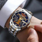 Personalized New York Knicks NBA Finals Champions 2026 Alloy Luxury Quartz Watch - TANTN23967