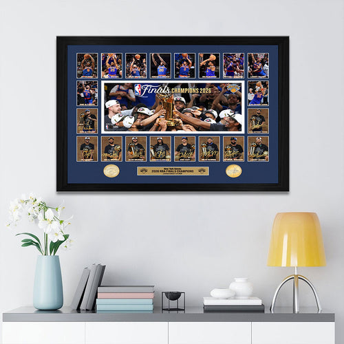 New York Knicks NBA Finals Champions 2026 Rectangle Canvas With Inner Frame – TANTN23726