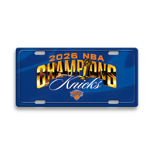 New York Knicks NBA Finals Champions 2026 License Plate – TANTN23710