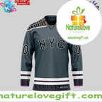 New York Mets 2026 Clay Holmes Hockey Jersey Night