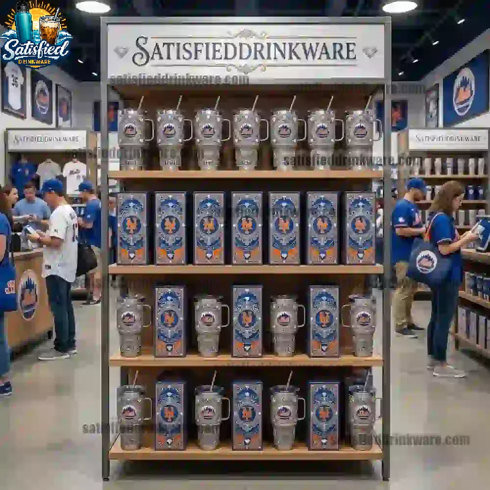 New York Mets With Handle Yeti Tumbler