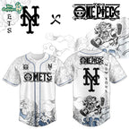 New York Mets x One Piece Jersey 2026 Luffy Gear 5