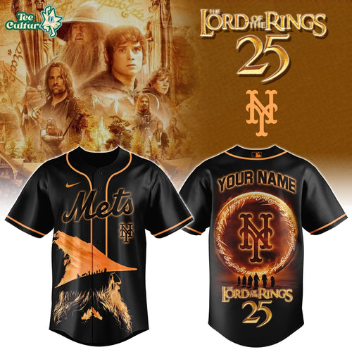 New York Mets x Ring of Power Custom Name Edition 2026 Jersey