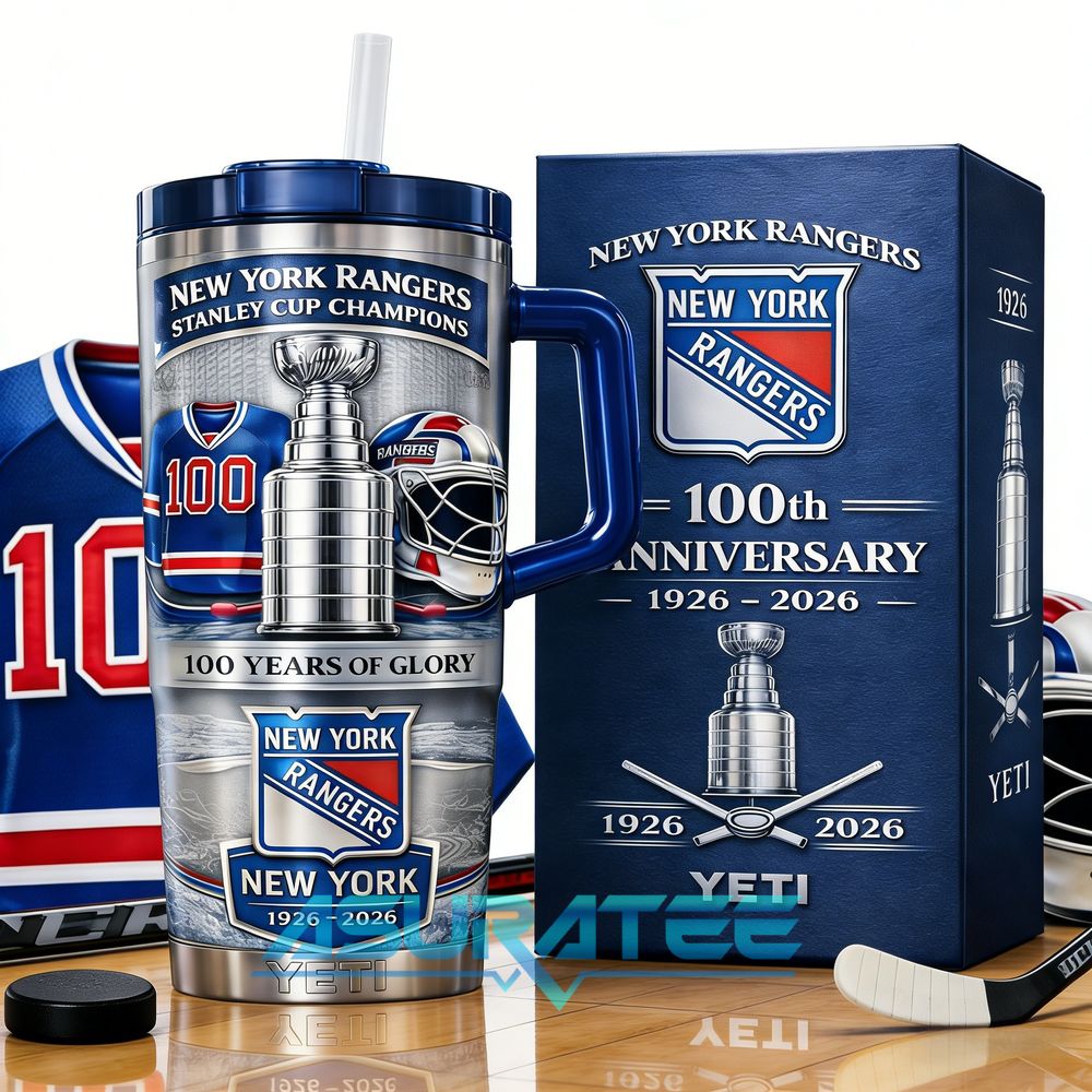 New York Rangers 100th Anniversary 40oz Stanley Tumbler
