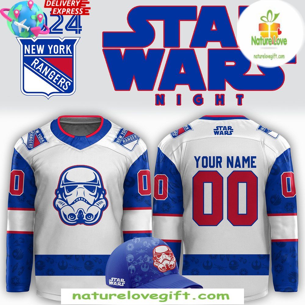 New York Rangers Star Wars Night 2026 Hockey Jersey