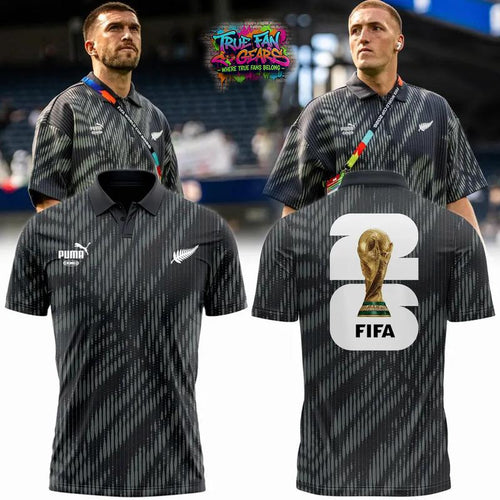 New Zealand Football World Cup 2026 2026 Limited Edition Polo Shirt