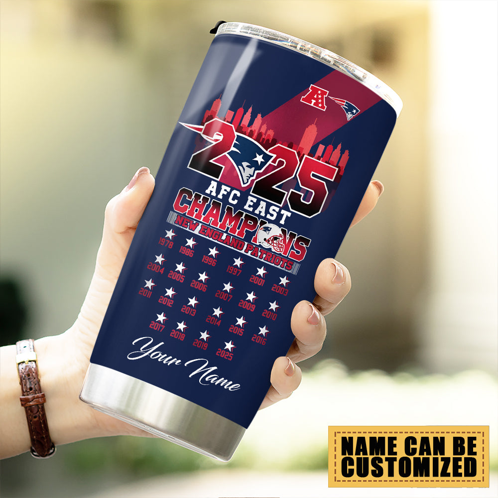 Personallized New England Patriots Tumbler Cup – TMTHU3237