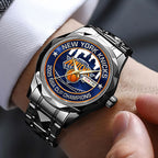 New York Knicks 2025 NBA Cup Champions Alloy Luxury Quartz Watch – TMTHU2719