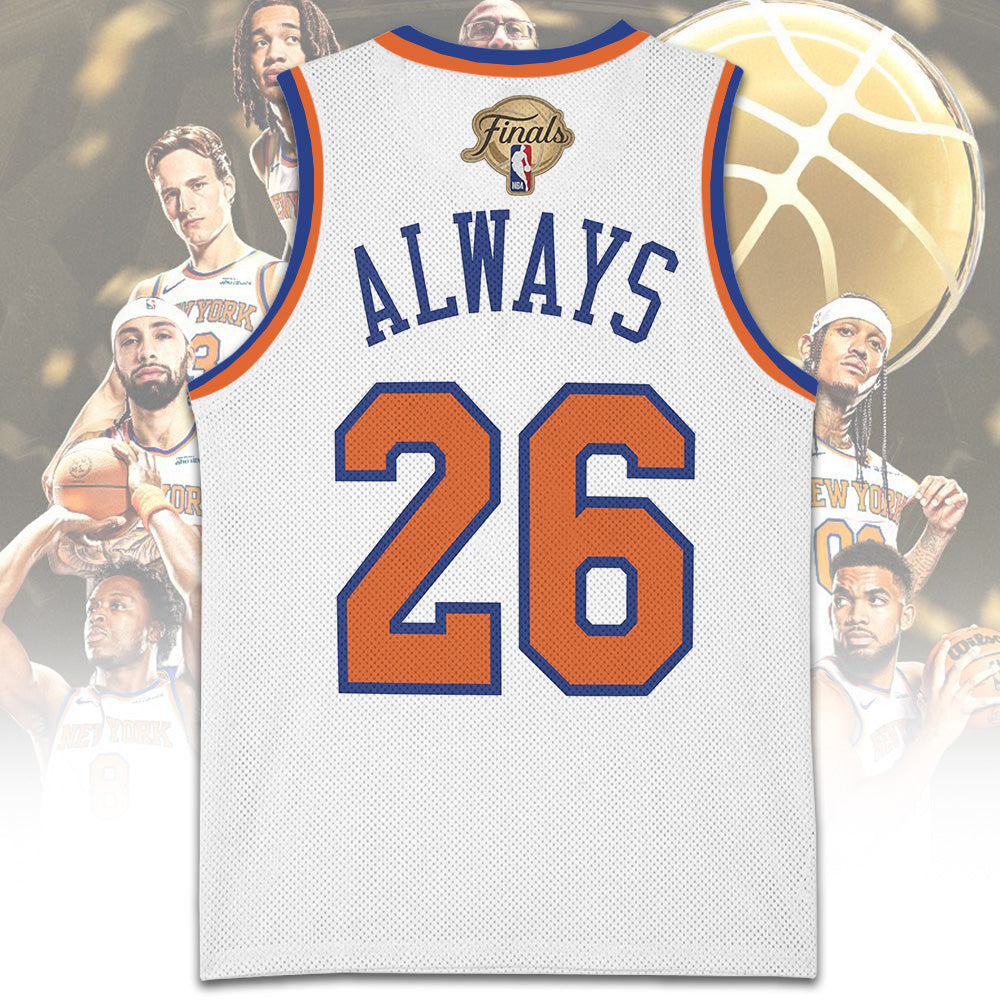New York Knicks NBA Finals Champions 2026 Basketball Jersey – TANTN23866