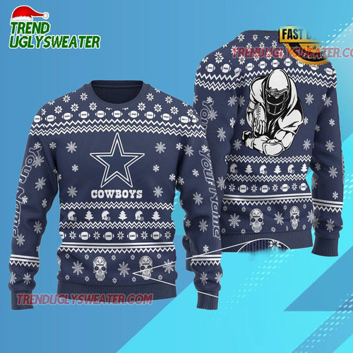 Nfl Dallas Cowboys New Edition 2025 Custom Ugly Christmas Sweater