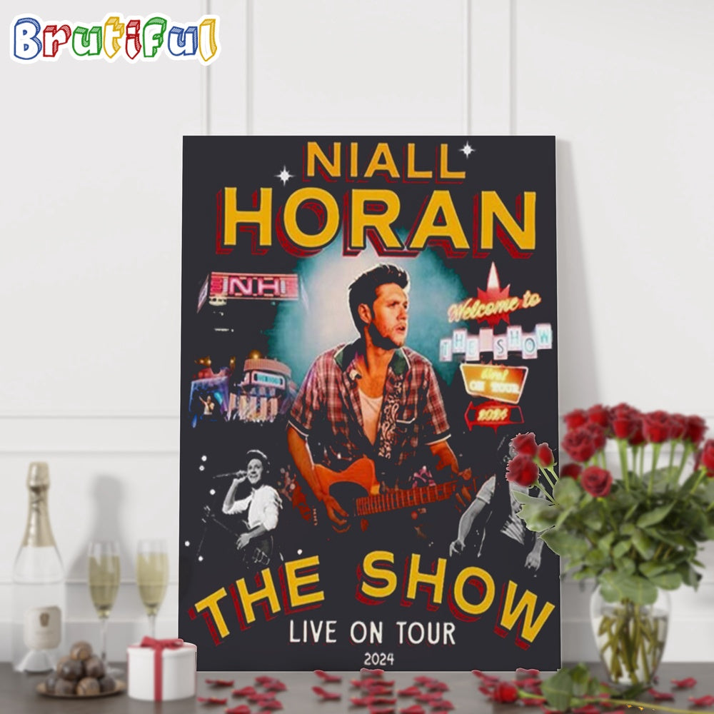 Niall Horan The Show Live On Tour 2024 Wall Art Poster Canvas