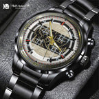 Nier: Automata 10th Anniversary Black Stainless Steel Watch - GNE7477