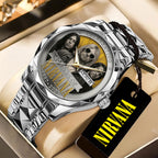 Nirvana 40th Anniversary Alloy Luxury Quartz Watch - TANTN24640