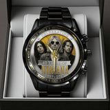 Nirvana 40th Anniversary Black Stainless Steel Watch - TANTN24642