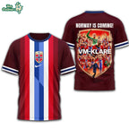 Norway | Premium Fifa World Cup 2026 3D Shirt