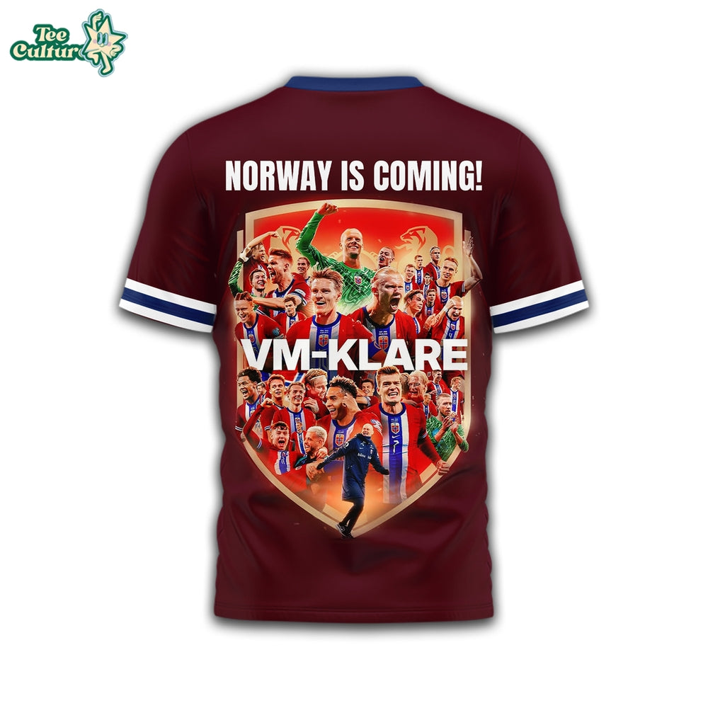 Norway | Premium Fifa World Cup 2026 3D Shirt