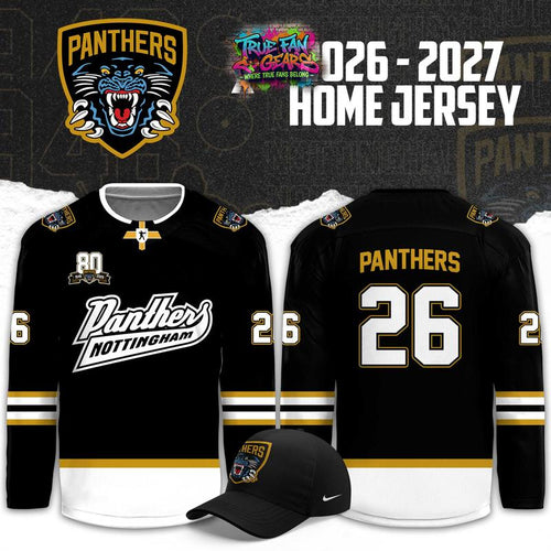 Nottingham Panthers 2026 Personalized Home Hockey Jersey