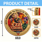 Ozzy Osbourne: The Ultimate Sin 40th Anniversary Commemorative Coin – TMTHU4891
