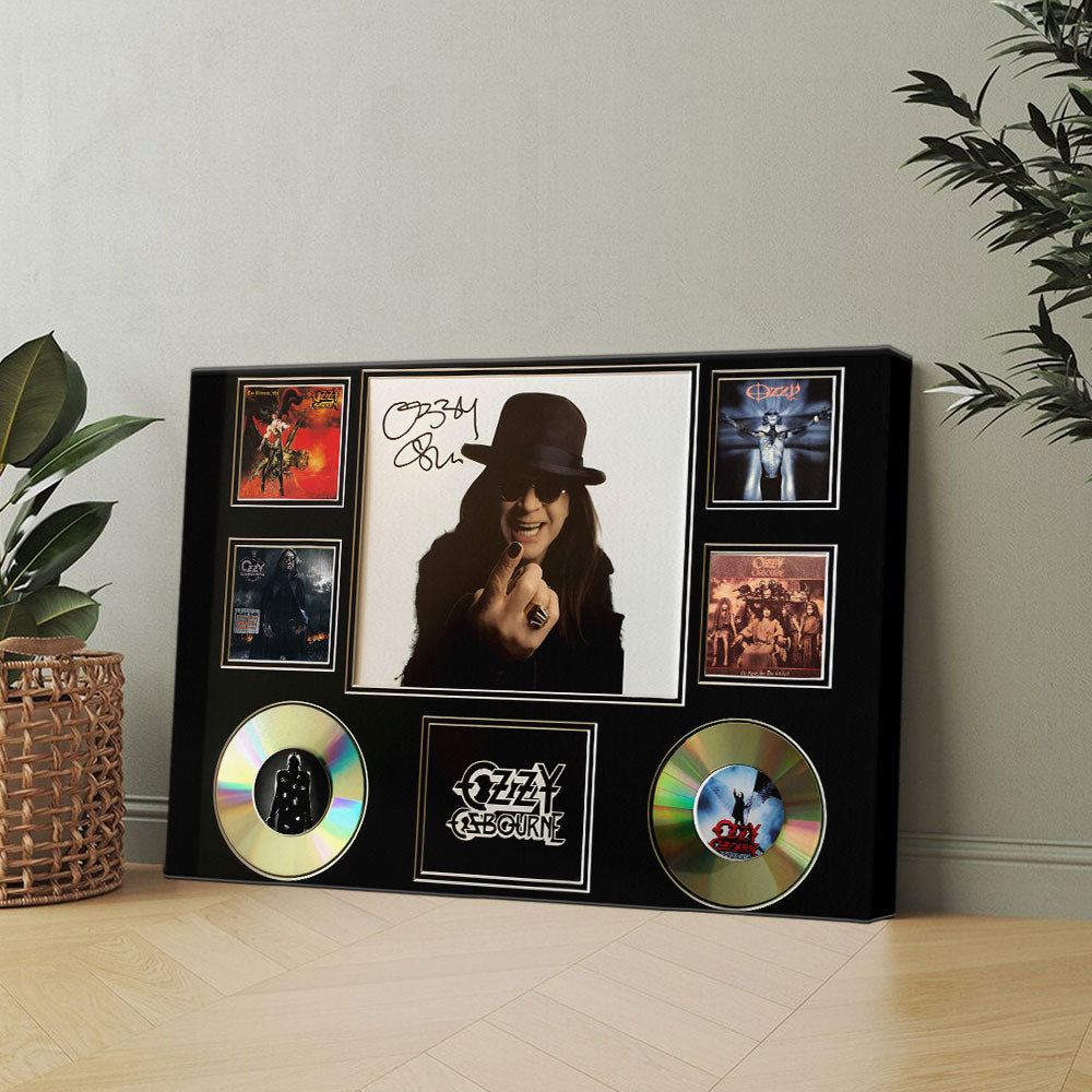 Ozzy Osbourne Rectangle Canvas With Inner Frame – TMTHU1017