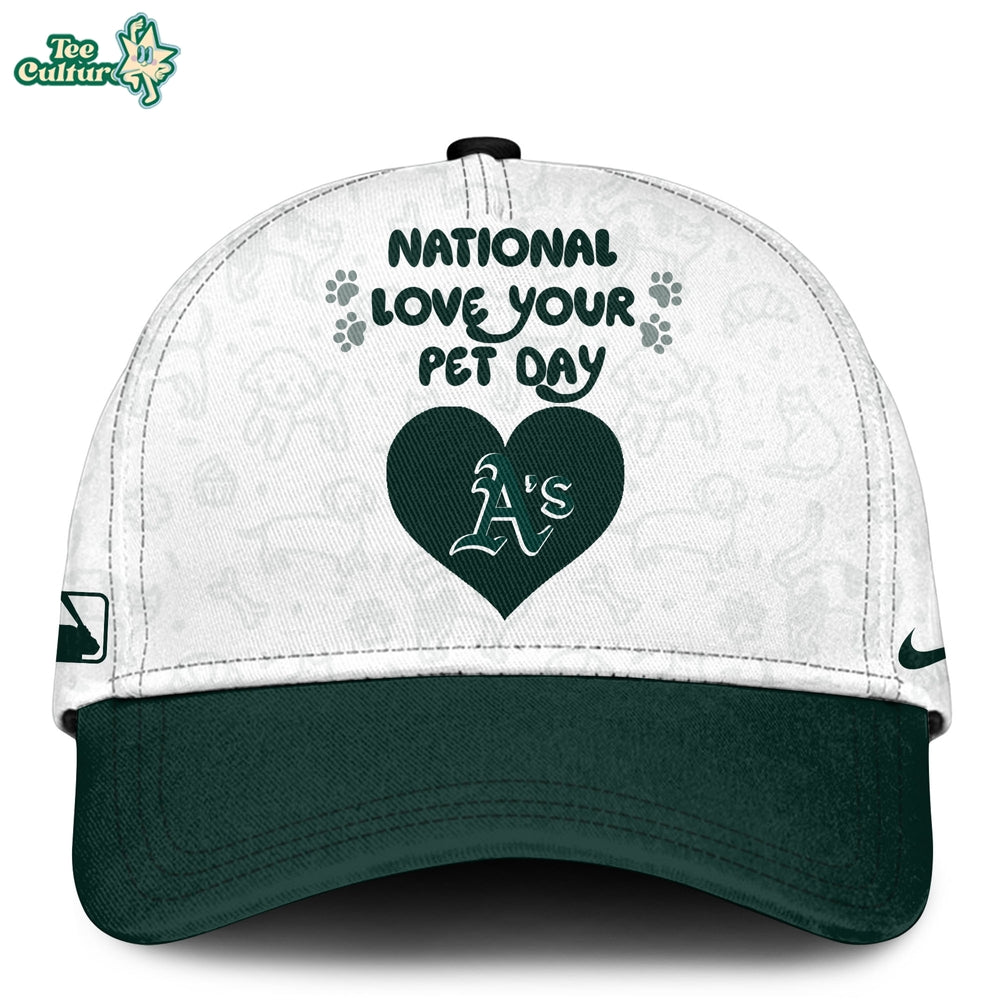 Oakland Athletics National Love Your Pet Day 2026 Collector’s Baseball Jersey