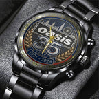 Oasis 35th Anniversary Black Stainless Steel Watch - TANTN24649