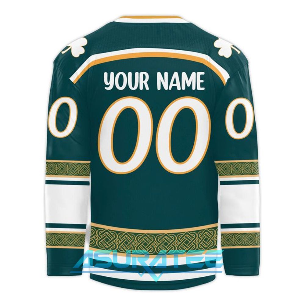 Odessa Jackalopes 2026 St. Patrick’s Day Special Hockey Jersey