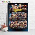 Official Poster For WWE Fastlane Match Up Wall Art Poster Canvas