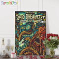 Ohio Dreamfest June 20 2024 Ansonia OH Wall Art Poster Canvas