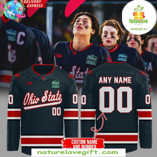 Ohio State Hockey Jersey 2026 Frozen Confines