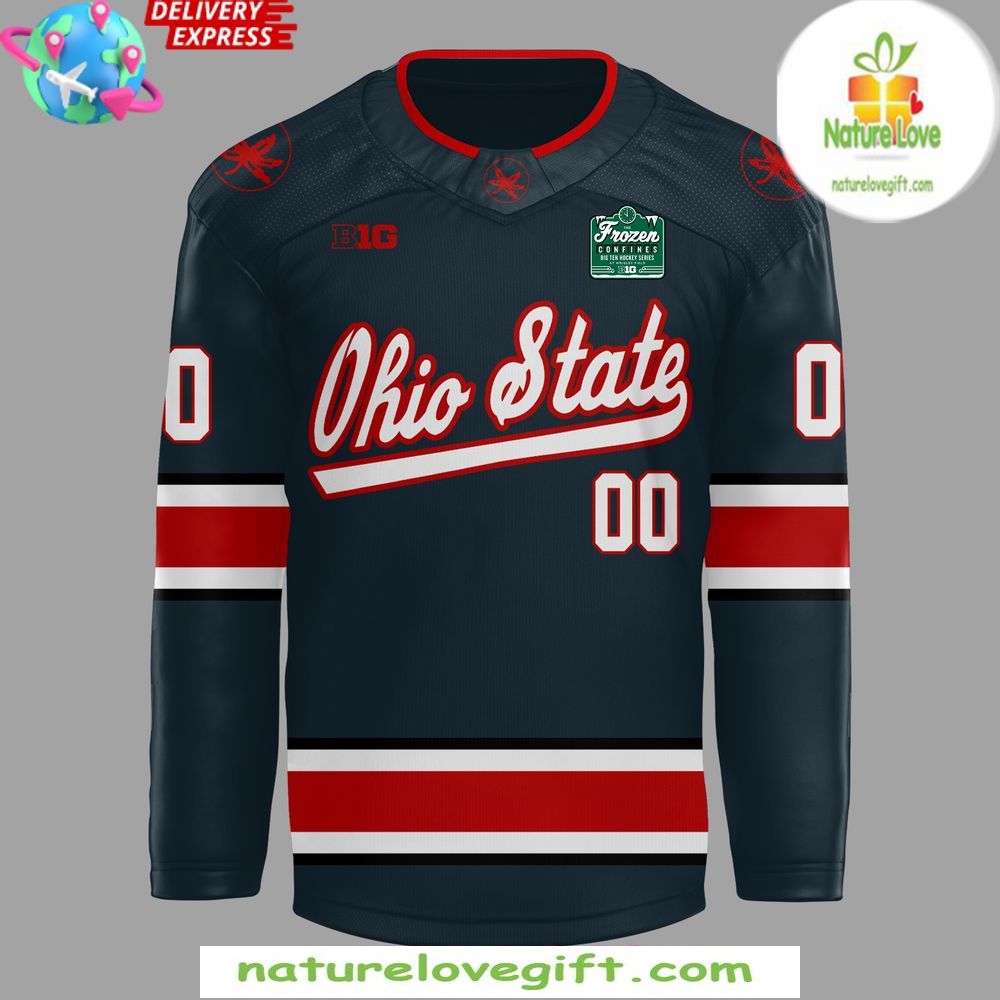 Ohio State Hockey Jersey 2026 Frozen Confines