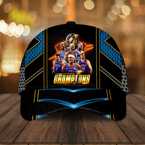 Oklahoma City Thunder 2025 NBA Champions Classic Cap – HOATT 11358