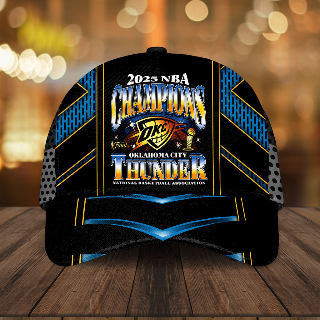 Oklahoma City Thunder 2025 NBA Champions Classic Cap – HOATT 11392
