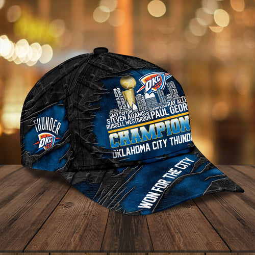 Oklahoma City Thunder 2025 NBA Champions Classic Cap – HOATT 11433