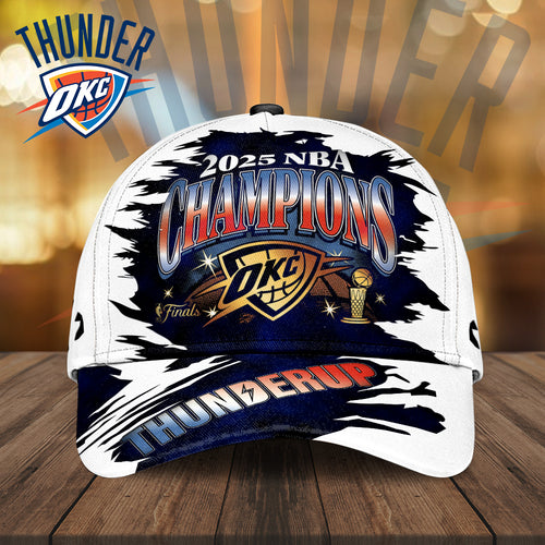 Oklahoma City Thunder 2025 NBA Champions Classic Cap – MAITM 11793