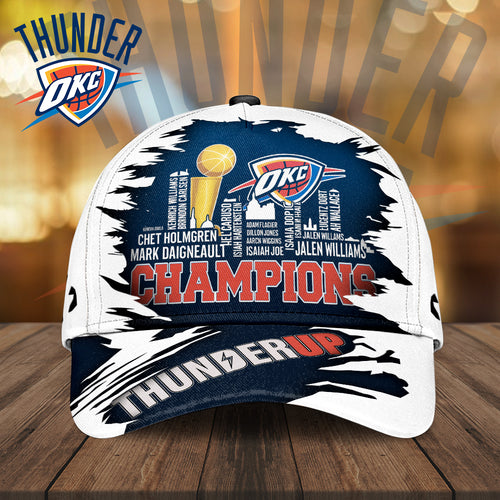 Oklahoma City Thunder 2025 NBA Champions Classic Cap – MAITM 11819
