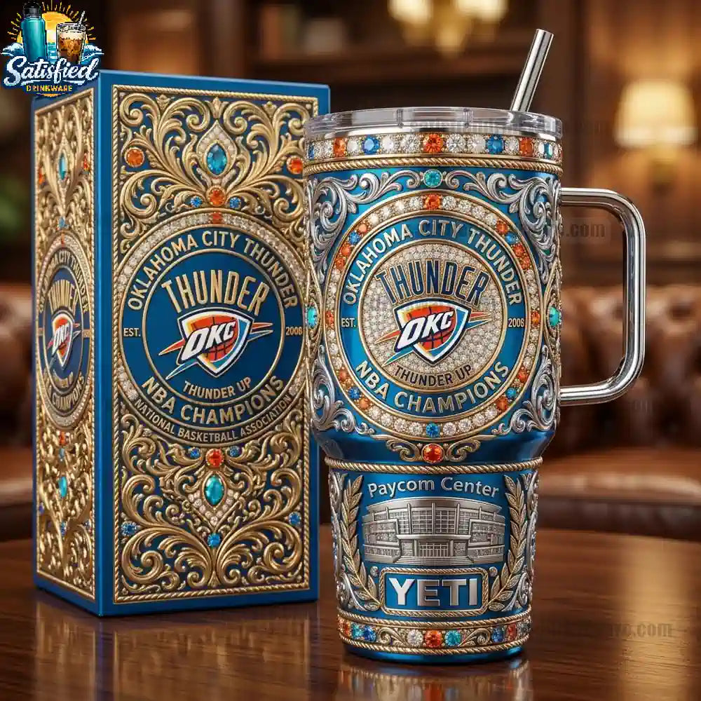 Oklahoma City Thunder Handle With Tumbler