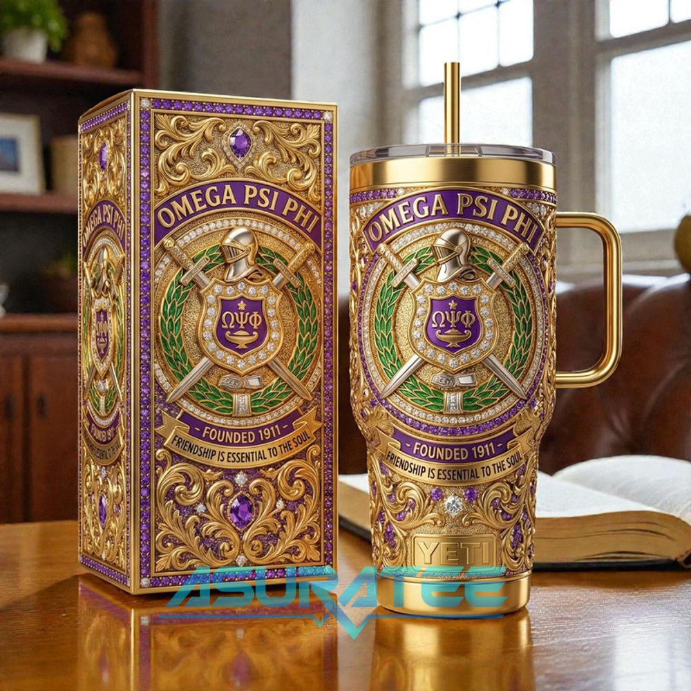 Omega Psi Phi Fraternity, Inc. 2026 Limited Edition YETI Tumbler