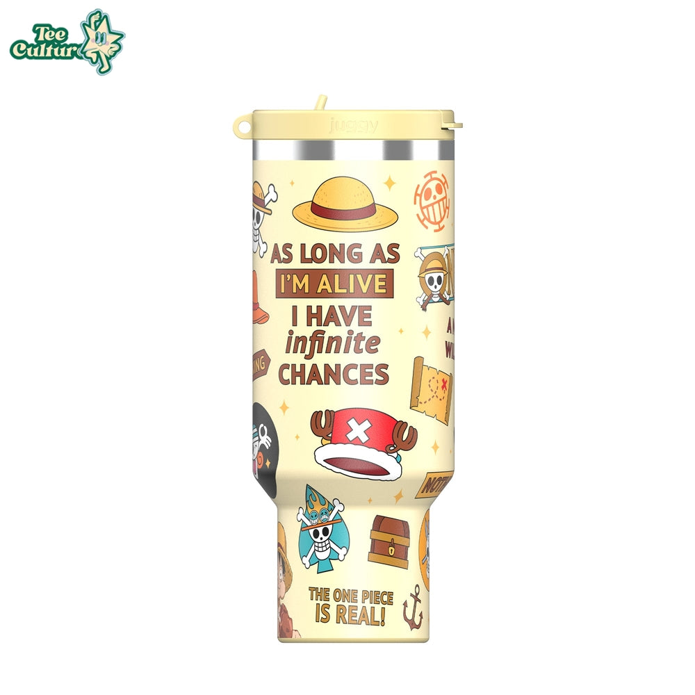 One Piece Pirate King 40oz tumbler